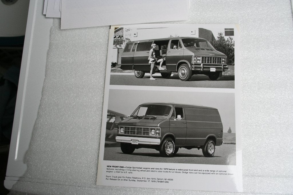 Persfoto Dodge Sportsman (1978) (21), Ophalen of Verzenden, Nieuw, Overige merken