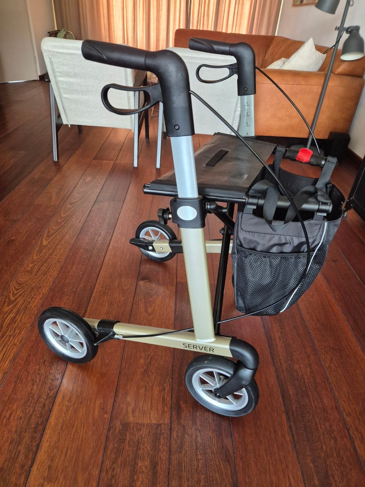 Rehasense type Server lichtgewicht rollator, Diversen, Rollators, Ophalen, Lichtgewicht, Nieuw