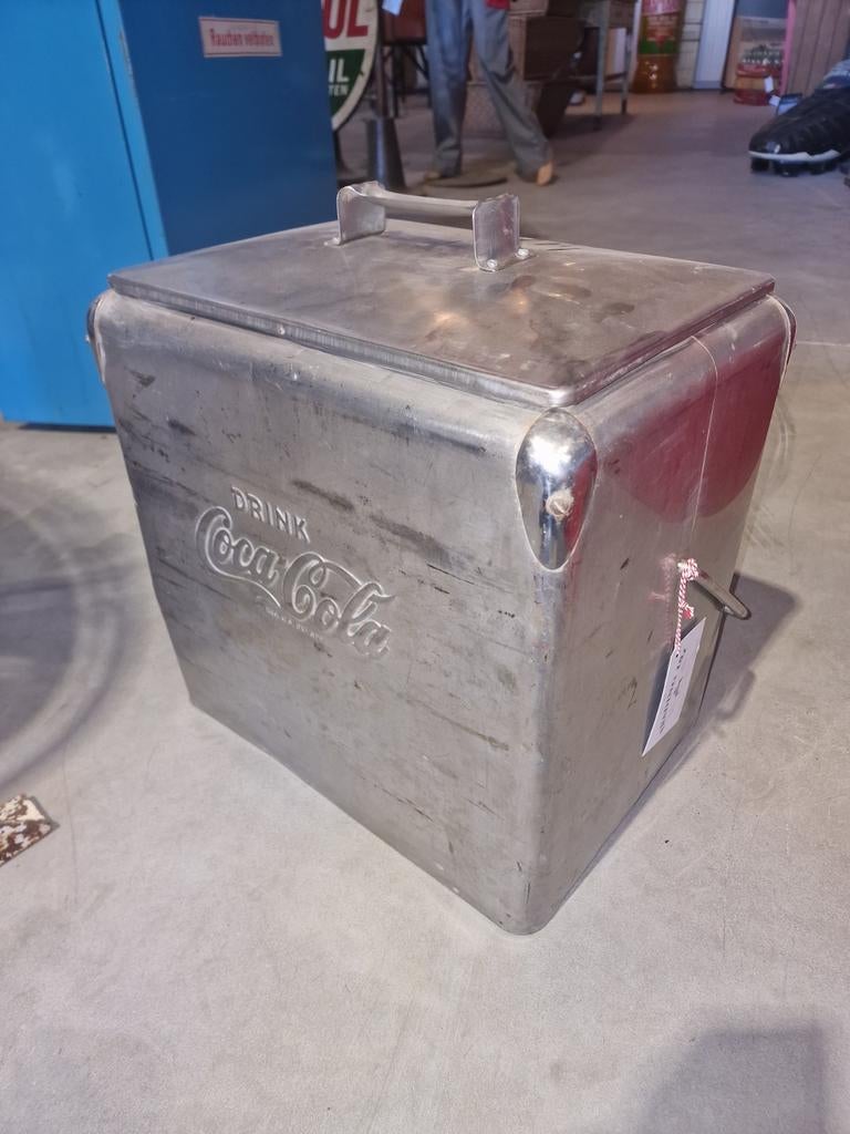 Coca-Cola giant stainless steel cooler usa, Ophalen, Gebruikt