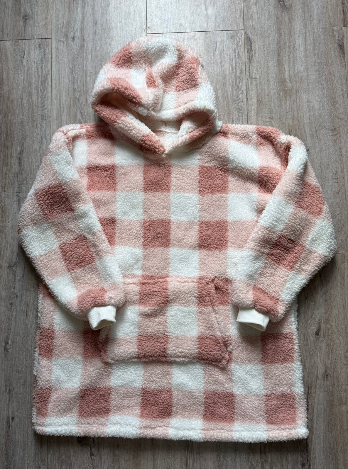 Dames teddy fleece hoodie huistrui, Ophalen of Verzenden, Zo goed als nieuw