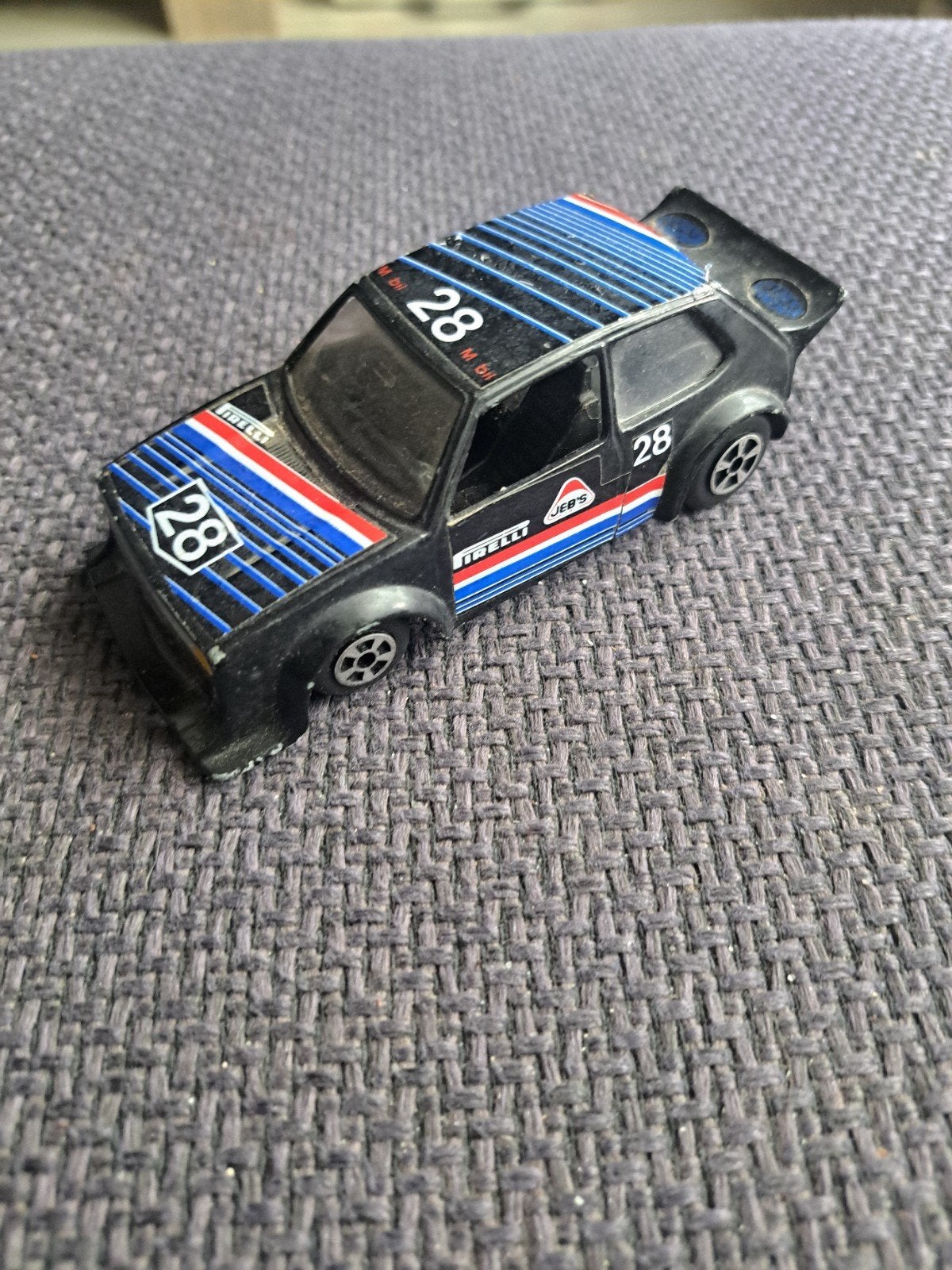Polistil italy model v.w golf gti schaal 1:40, Gebruikt, Auto, Italy, Ophalen of Verzenden