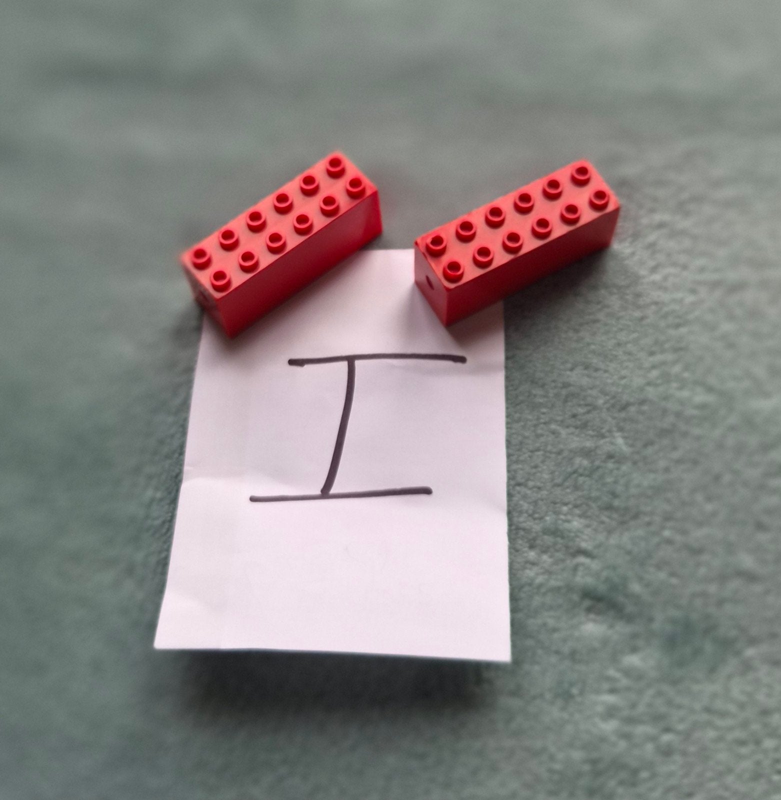 Lego trein locomotief ballast / gewicht blokken Rood (1), Kinderen en Baby's, Ophalen of Verzenden, Gebruikt, Losse stenen, Lego