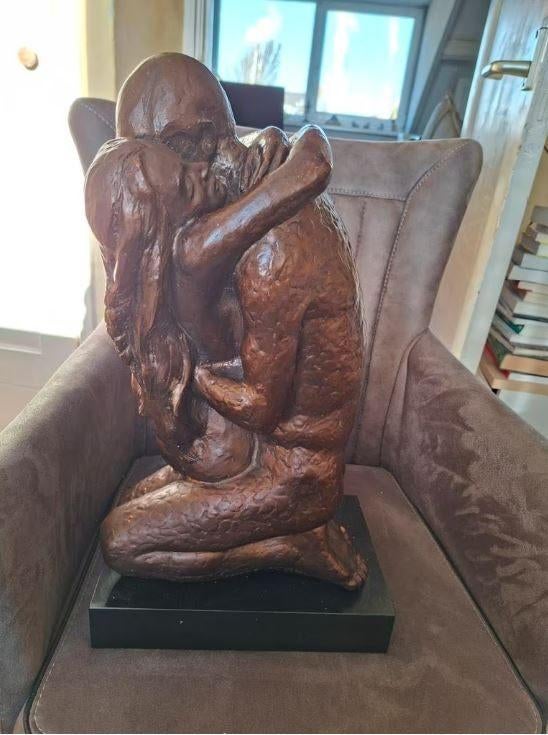 Bronzen Beeld 'De Omhelzing' - Austin Pr, Ophalen