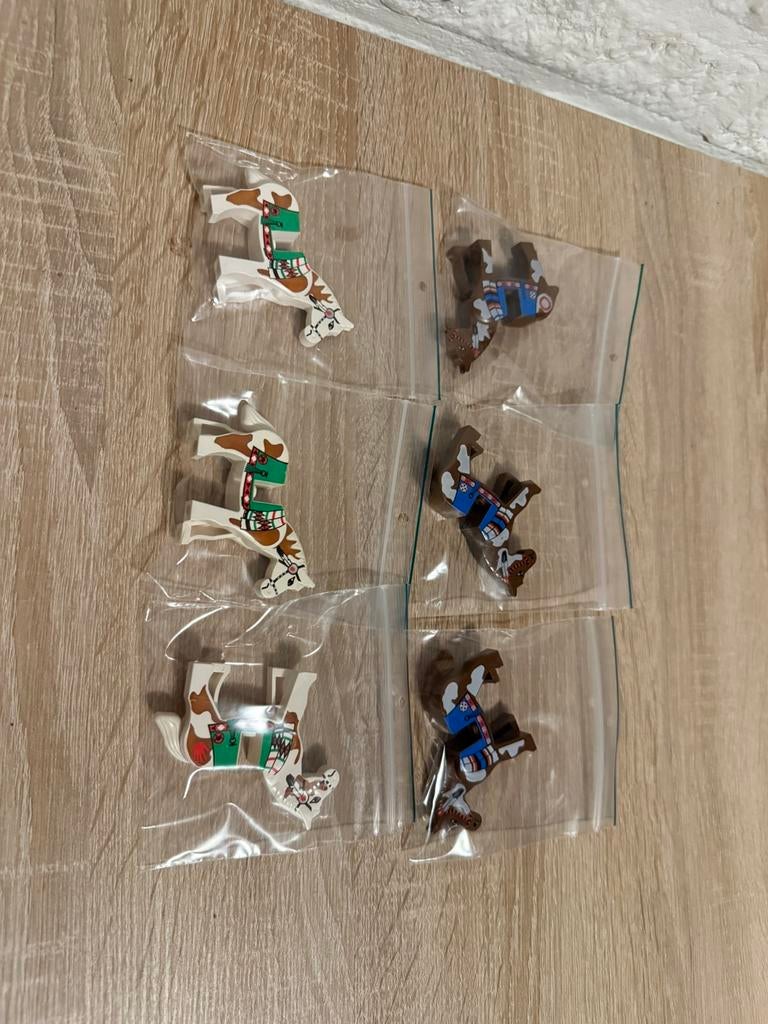 LEGO Western: 6x Paarden 1997-2002, Gebruikt, Overige thema's, Lego, Ophalen of Verzenden
