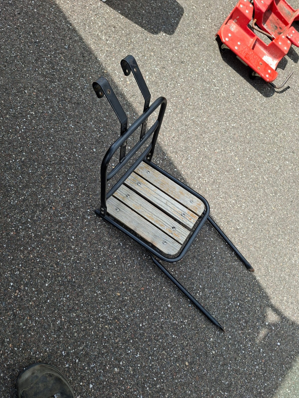 fietsen rekje  voor voorop, Ophalen, Gebruikt