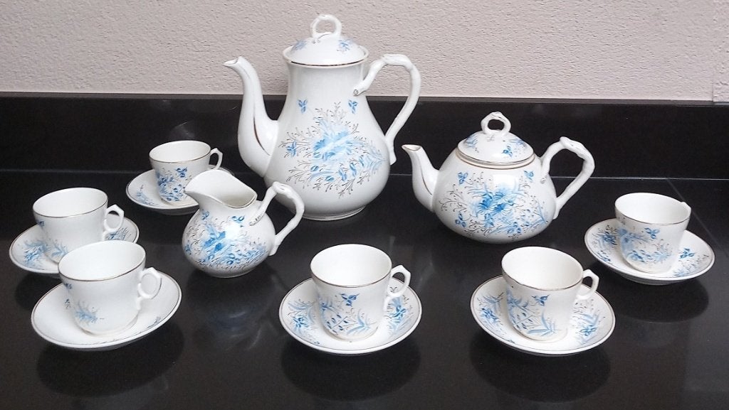 societe ceramique  6 pers servies, Ophalen of Verzenden