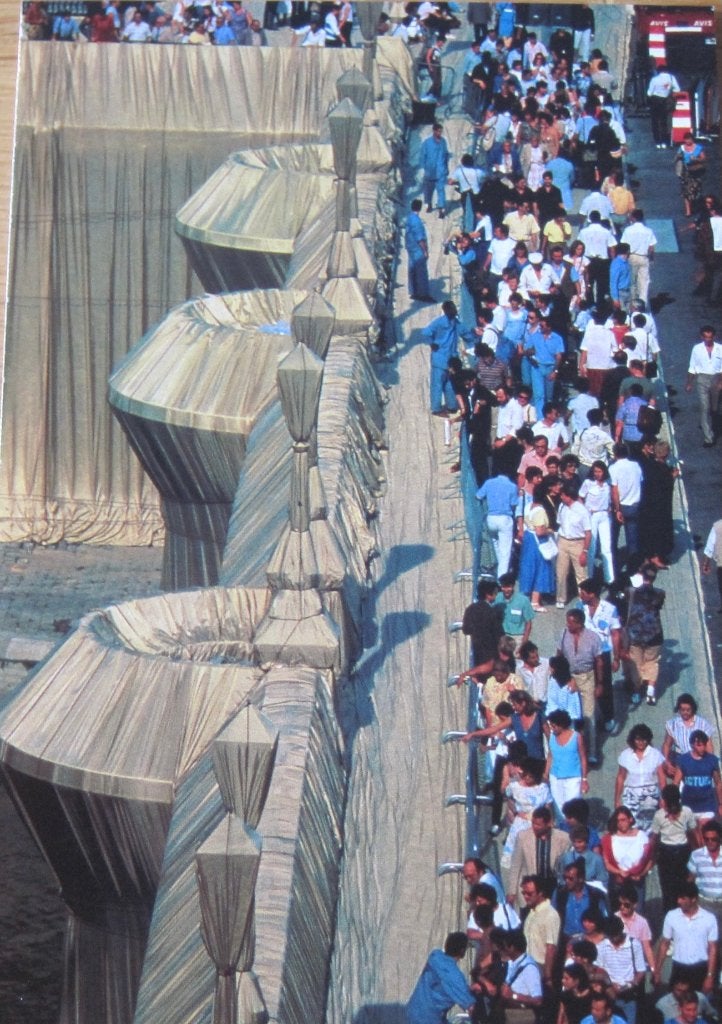 Christo - Ingepakte Pont Neuf in Parijs - 1975 - nieuw, Verzenden, 1960 tot 1980, Ongelopen, Overige thema's