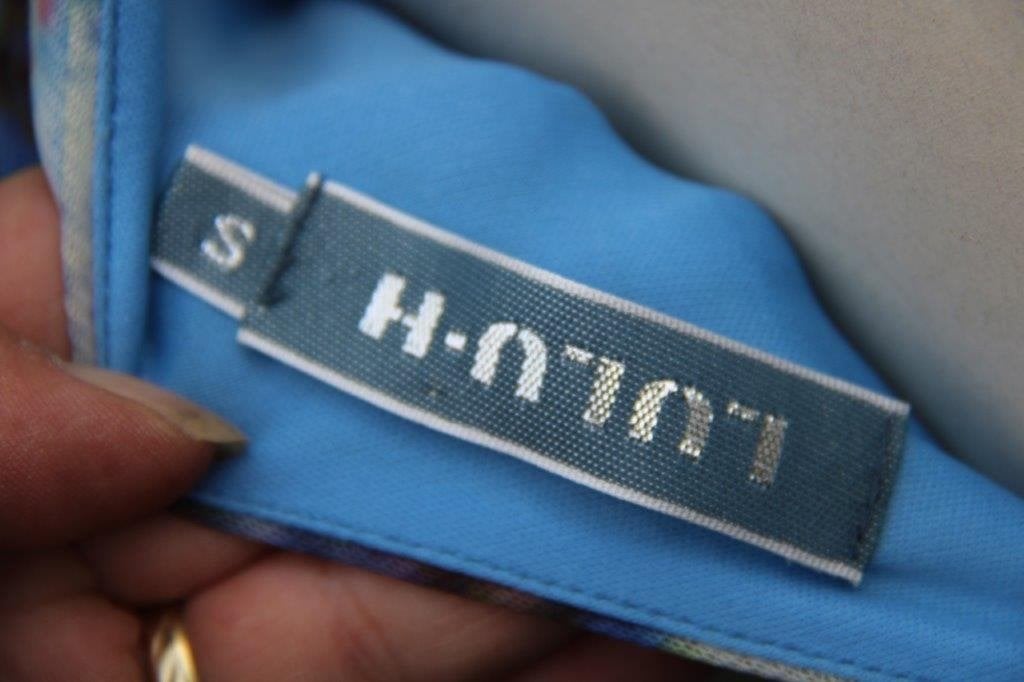 Jurk blauw Lulu-H mt S Vaste prijs, Blauw, Ophalen of Verzenden, Zo goed als nieuw, Knielengte