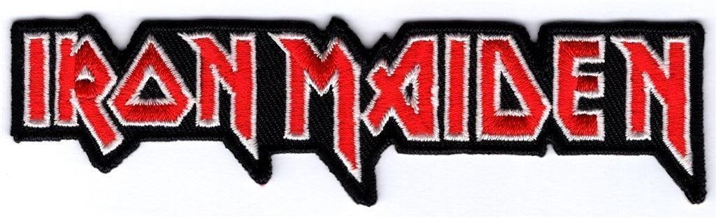 Iron Maiden patch embleem #1, Verzamelen, Verzenden, Nieuw, Kleding