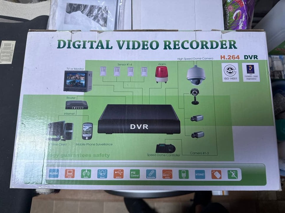 Digitale Video Recorder (DVR) H.264 - Model TS-8308, Ophalen, Eu, Eu, Binnencamera