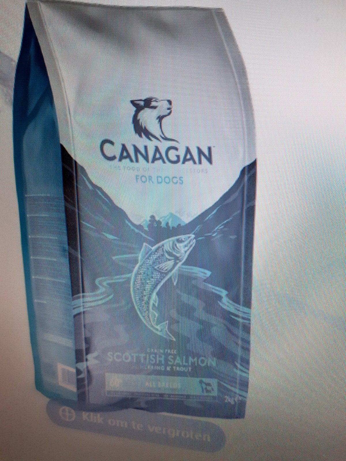 Canagan Zalm hondenbrokken 1,6 kg over, Ophalen, Hond