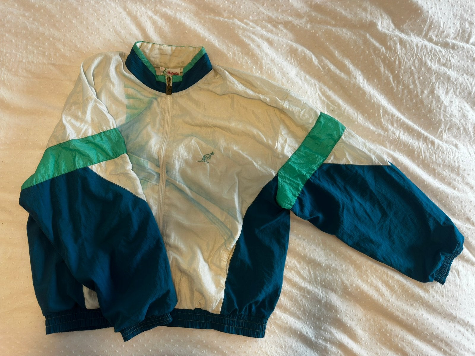 Oldschool australian parachute jasje, maat 52, Ophalen of Verzenden, Zo goed als nieuw, Maat 52/54 (L), Blauw