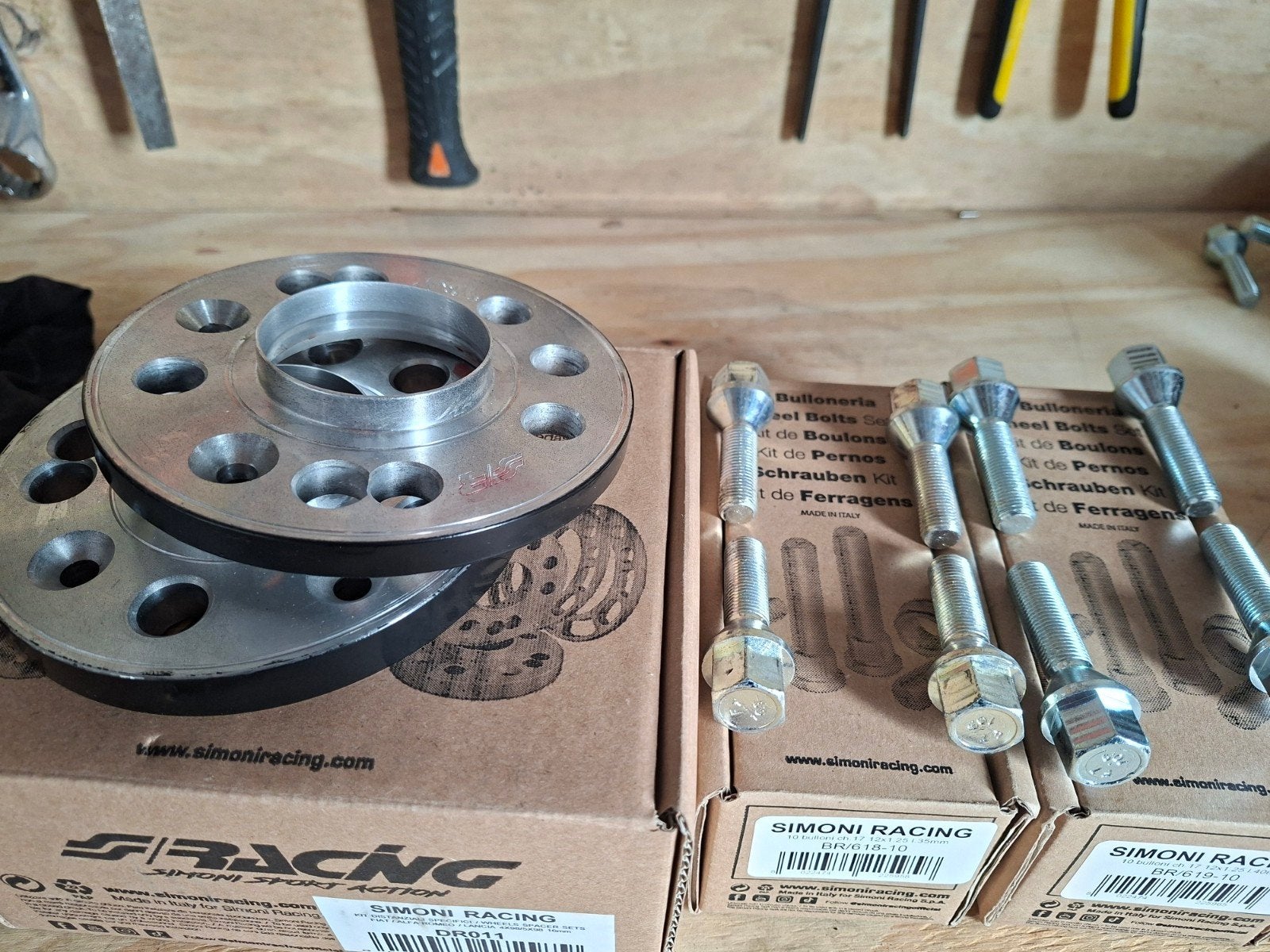 cnc aangepaste spacers abarth fiat 4x98 5x98, Ophalen of Verzenden, Nieuw, Alfa Romeo