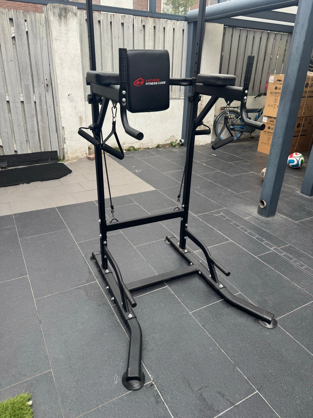 Home Fitness Code Power Tower - Zo goed als nieuw, Ophalen, Zo goed als nieuw, Armen, Overige typen
