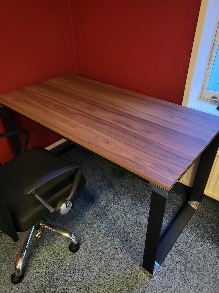 bureau, Ophalen, Metaal, Bruin, Zo goed als nieuw