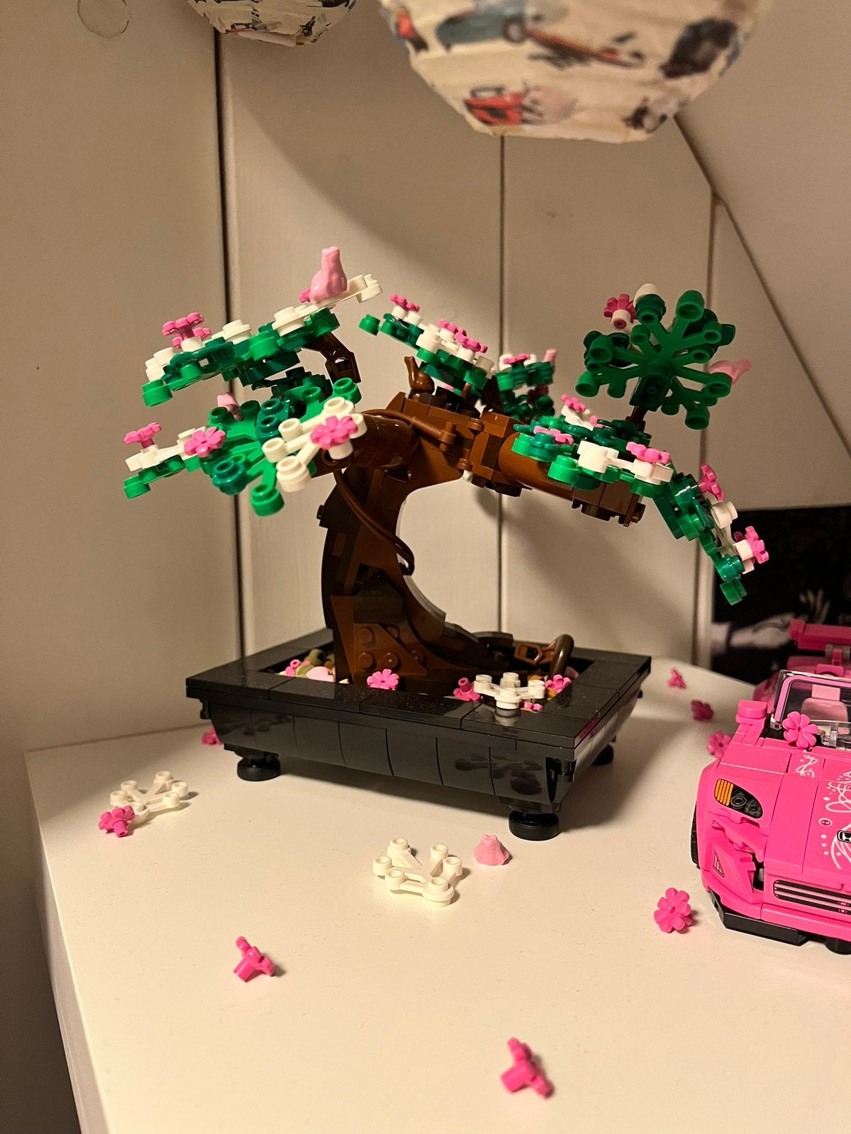 Lego bonsai tree, set nummer 10281, Ophalen of Verzenden, Zo goed als nieuw, Complete set, Compleet