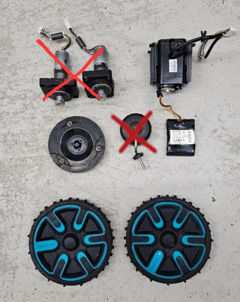 Gardena Sileno City onderdelen, Tuin en Terras, Robotmaaiers, Ophalen of Verzenden, Gebruikt, 20 tot 25 cm, Gardena