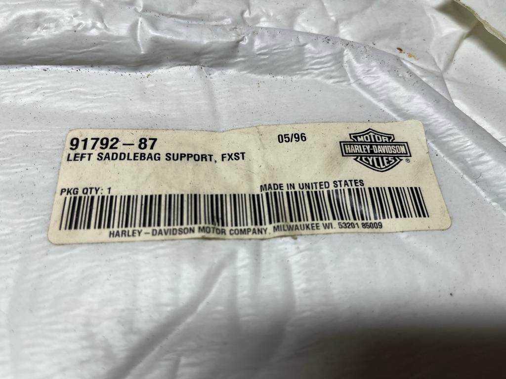 Harley-Davidson zadel tas steunen. FXST, Ophalen of Verzenden, Gebruikt