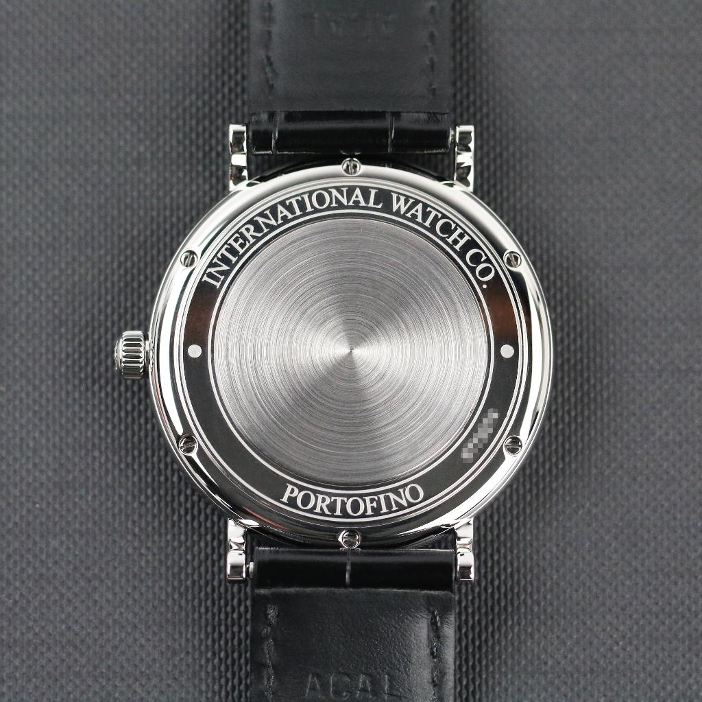 IWC Portofino Automatic 40 (Zeer goed/ 2021), Overige merken, Leer, Staal, Polshorloge