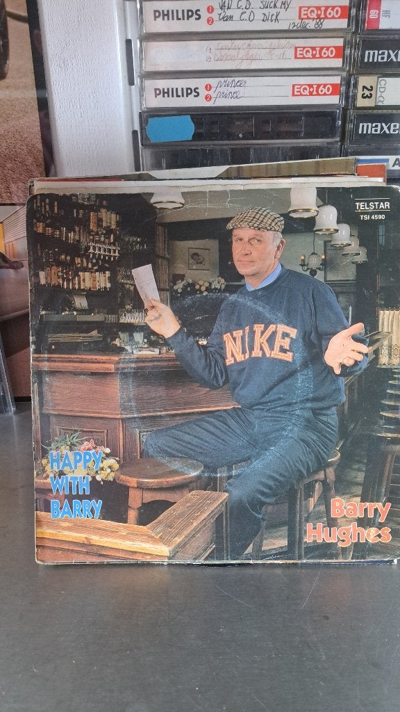Vinyl-single Barry Hughes-happy with Barry (Z270-74), Ophalen of Verzenden, Zo goed als nieuw, Pop