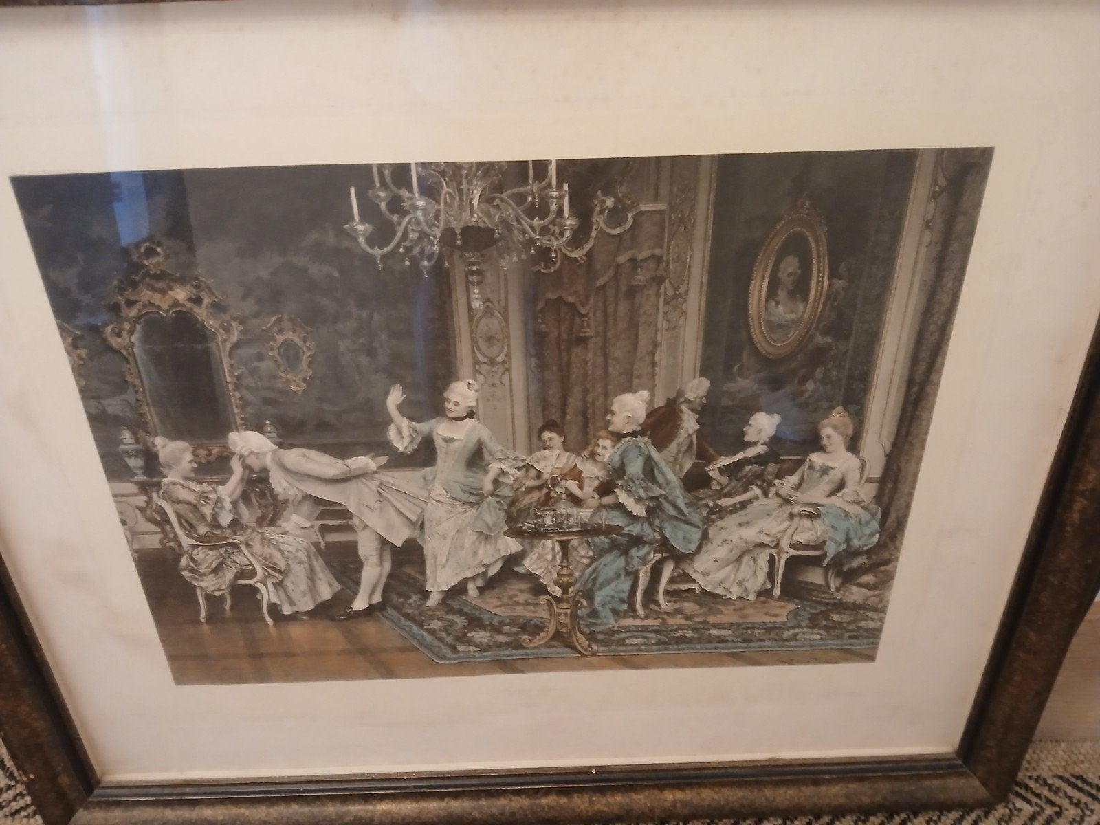 fotoplaat eind 19e eeuw la main chaude, Antiek en Kunst, Ophalen of Verzenden, Foto, Handgemaakt
