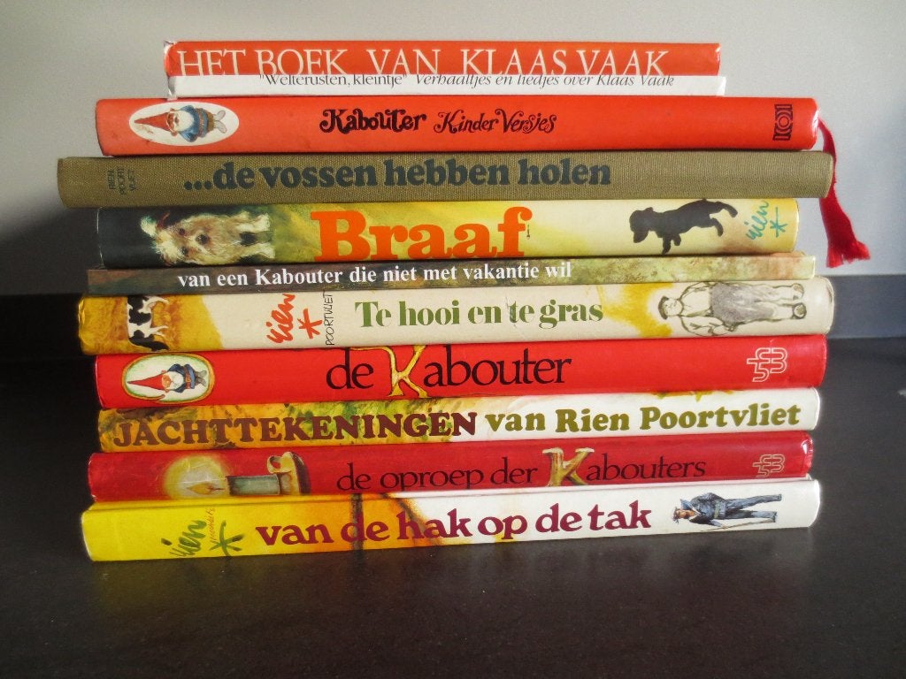 Boeken Rien Poortvliet: 8  Boeken - Natuur en Kabouters ZGAN, Boeken, Prentenboeken en Plaatjesalbums, Ophalen of Verzenden, Zo goed als nieuw