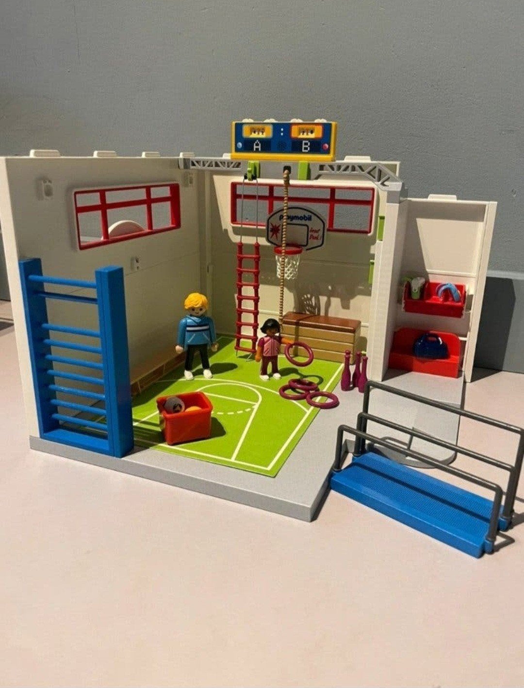 playmobil speelgoed gymzaal 9454 sport, Ophalen of Verzenden, Zo goed als nieuw