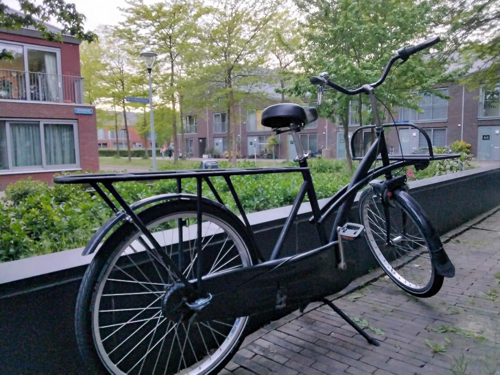 Fietsfabriek Longtail Tweelingfiets Transportfiets CargoBike, Fietsen en Brommers, Fietsen | Bakfietsen, Ophalen, Terugtraprem