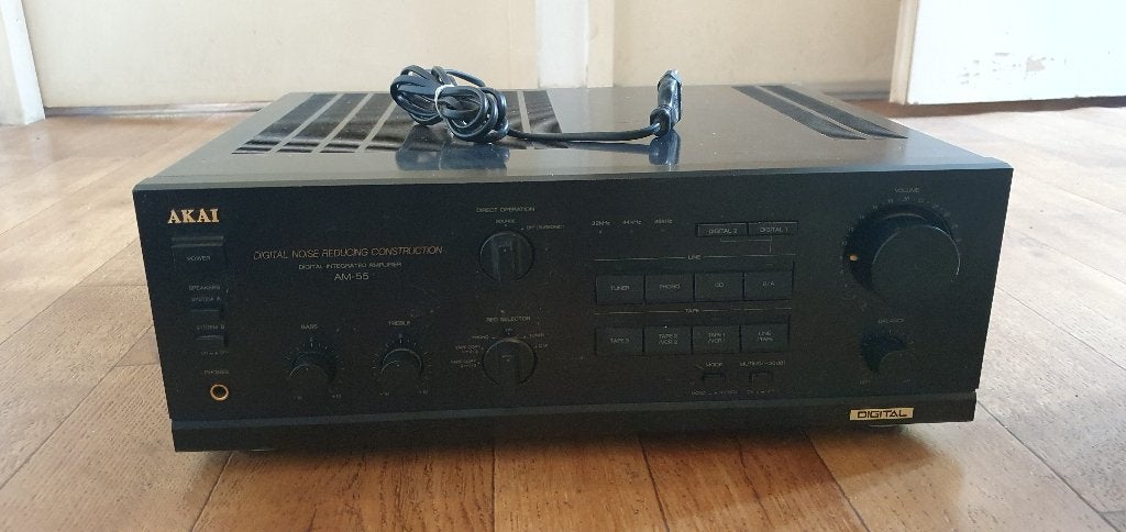 Vintage Akai AM-55 Digital Integrated Amplifier, Overige merken, Overige systemen, Ophalen of Verzenden, Zo goed als nieuw