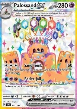 PALLOSAND EX 221/191 - SURGING SPARKS, Ophalen of Verzenden, Nieuw, Losse kaart, Foil