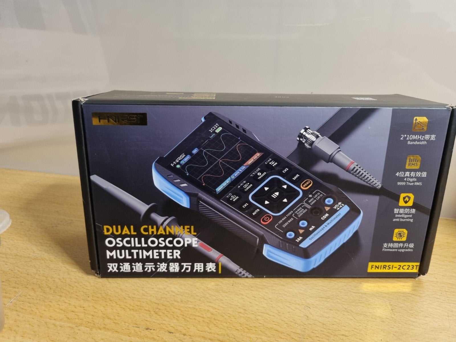 FNIRSI-2C23T Dual Channel Oscilloscoop Multimeter, Ophalen of Verzenden
