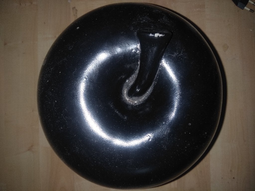 decoratie appel maat s 20 cm zwart 2 stuks z.g.a.n, Huis en Inrichting, Woonaccessoires | Overige, Ophalen, Zo goed als nieuw