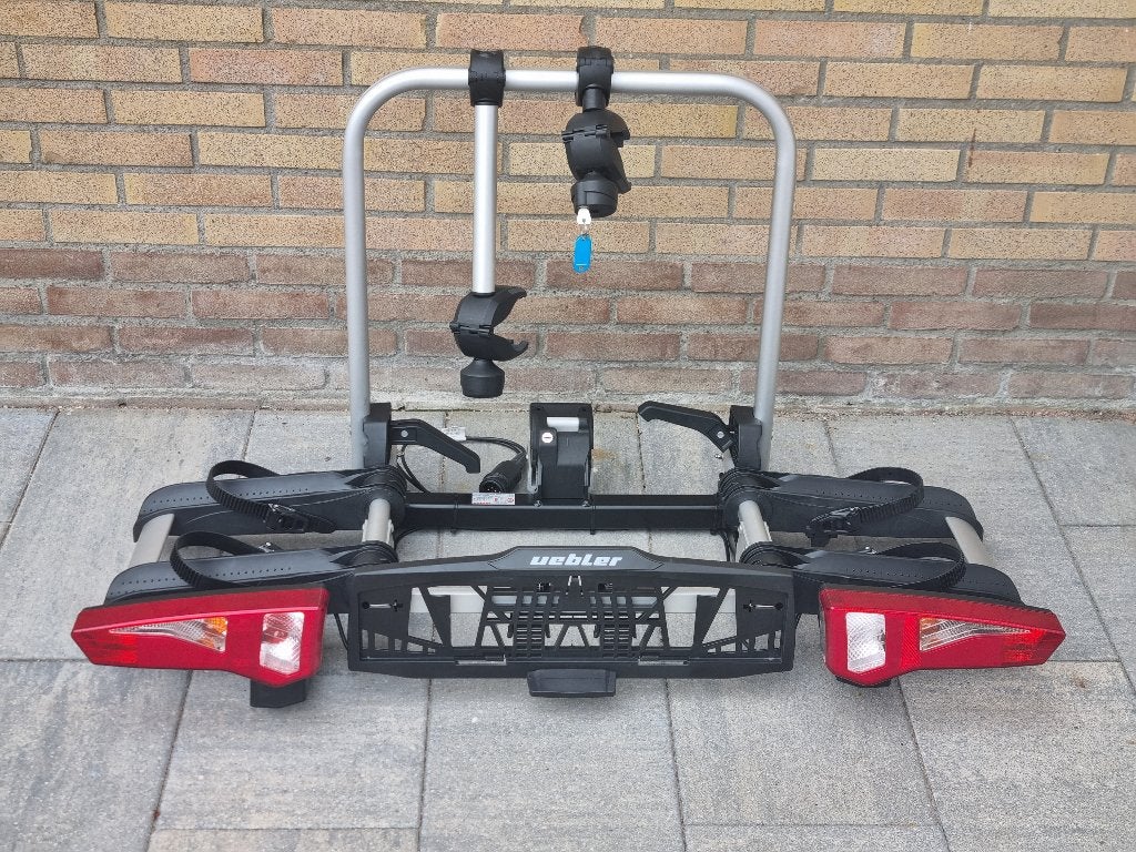 Lichtgewicht fietsendrager Uebler i21 Incl.Oprijgoot +TAS, Auto diversen, Fietsendragers, Ophalen, Elektrische fiets, Zo goed als nieuw