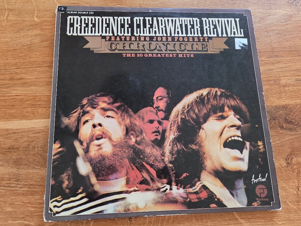 Lp crecedence clearwater revival, 2 stuks, Cd's en Dvd's, Vinyl | Rock, Gebruikt, Overige formaten, Ophalen of Verzenden, Poprock