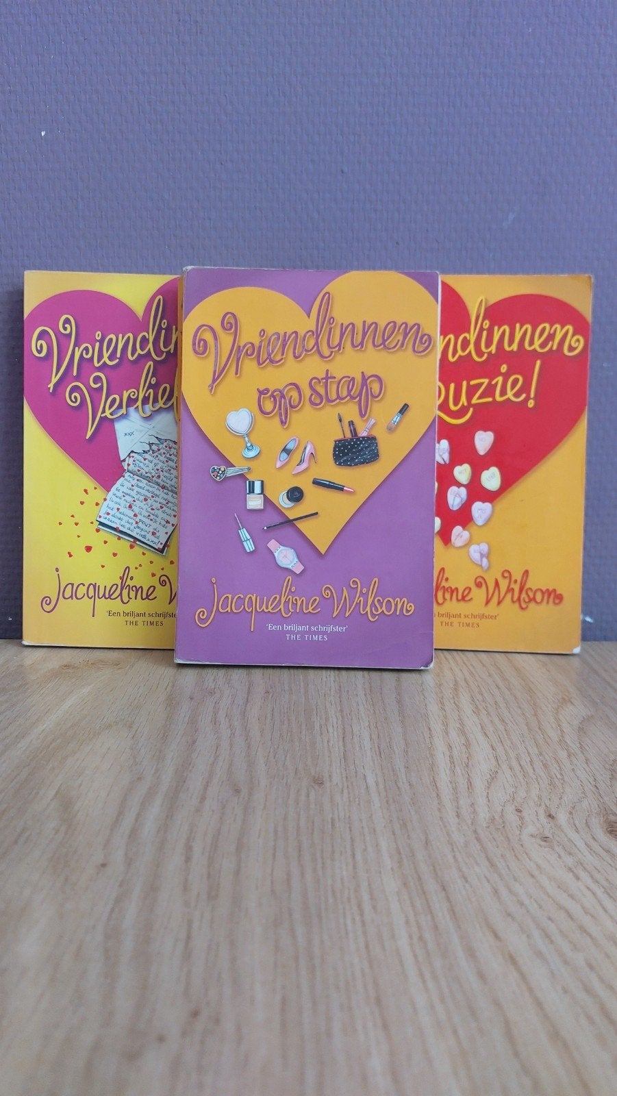 Vriendinnen op stap, ruzie en verliefd!, Ophalen of Verzenden, Zo goed als nieuw, Jacqueline Wilson