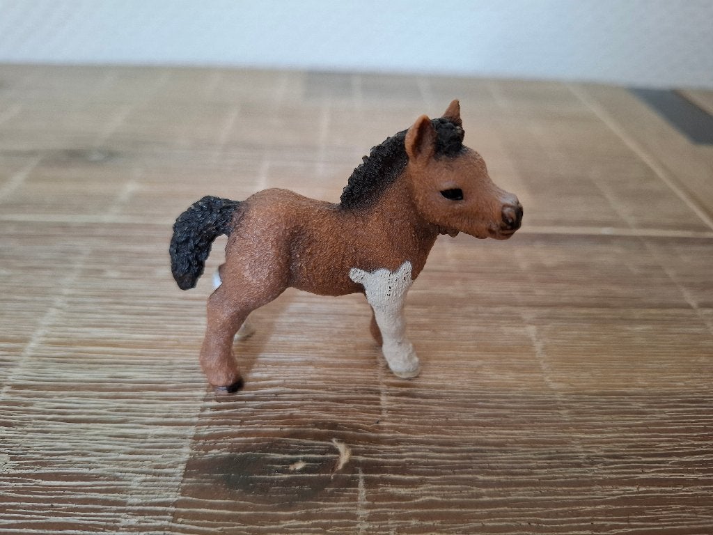 Schleich 13752 Shetlander veulen paard, Ophalen of Verzenden, Zo goed als nieuw