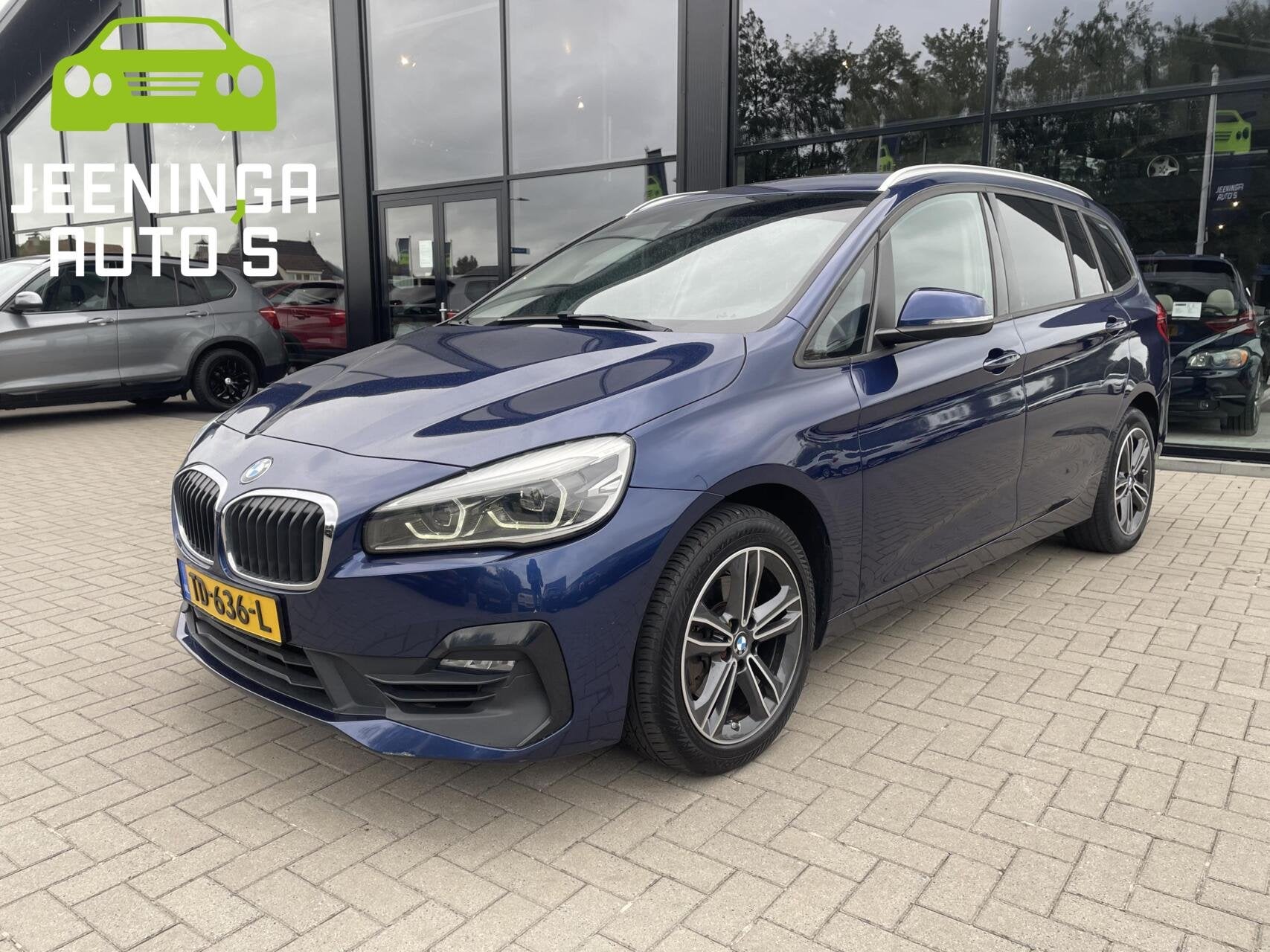 BMW 2-serie Gran Tourer 218i 7p. Corporate Lease Executive|N, Auto's, Stof, Gebruikt, 2-Serie Gran Tourer, Blauw