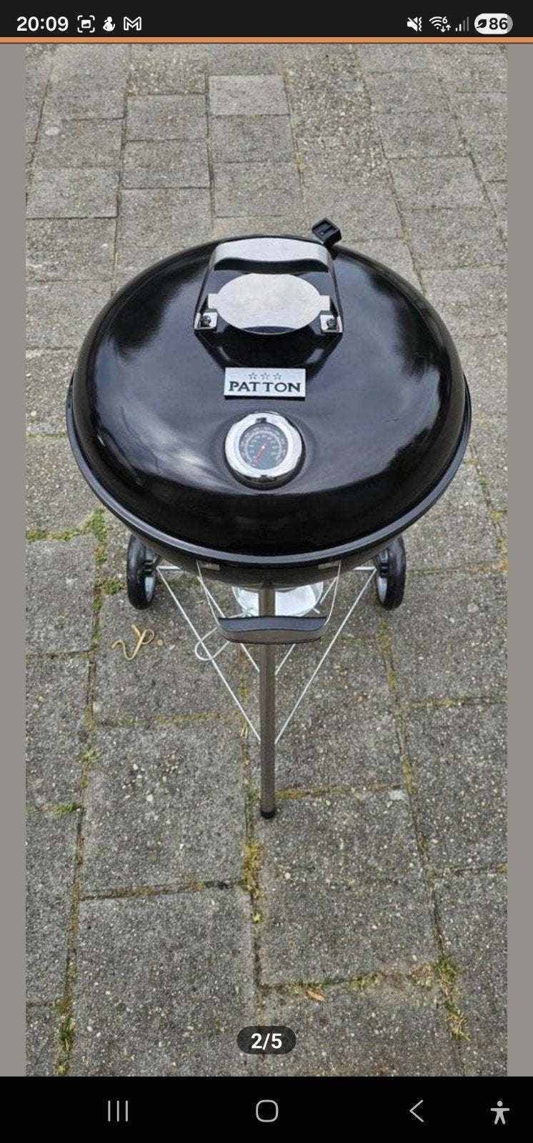 Patton ketle chef BBQ 47cm, Ophalen of Verzenden