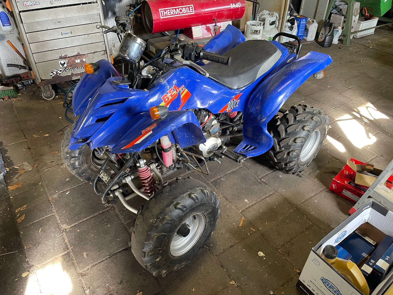 Quad 200 cc met kenteken, 200 cc