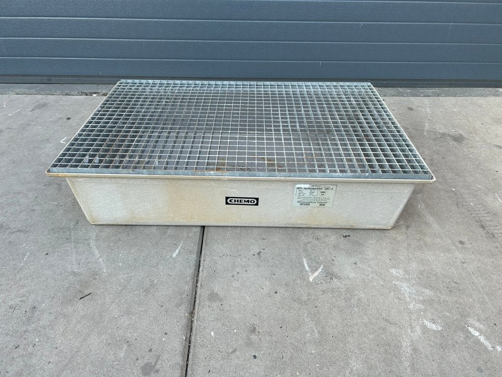 Olie lekbak/lekbak/olie opvangbak 220L/ gebruikt, Auto diversen, Ophalen, Gebruikt