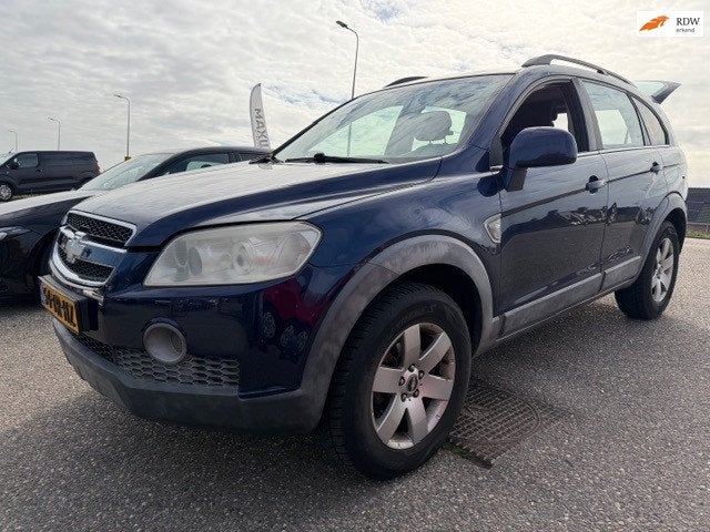Chevrolet Captiva 2.4i Style 2WD Airco Elektrische pakket AP, Auto's, Chevrolet, 136 pk, Gebruikt, 4 cilinders, Blauw