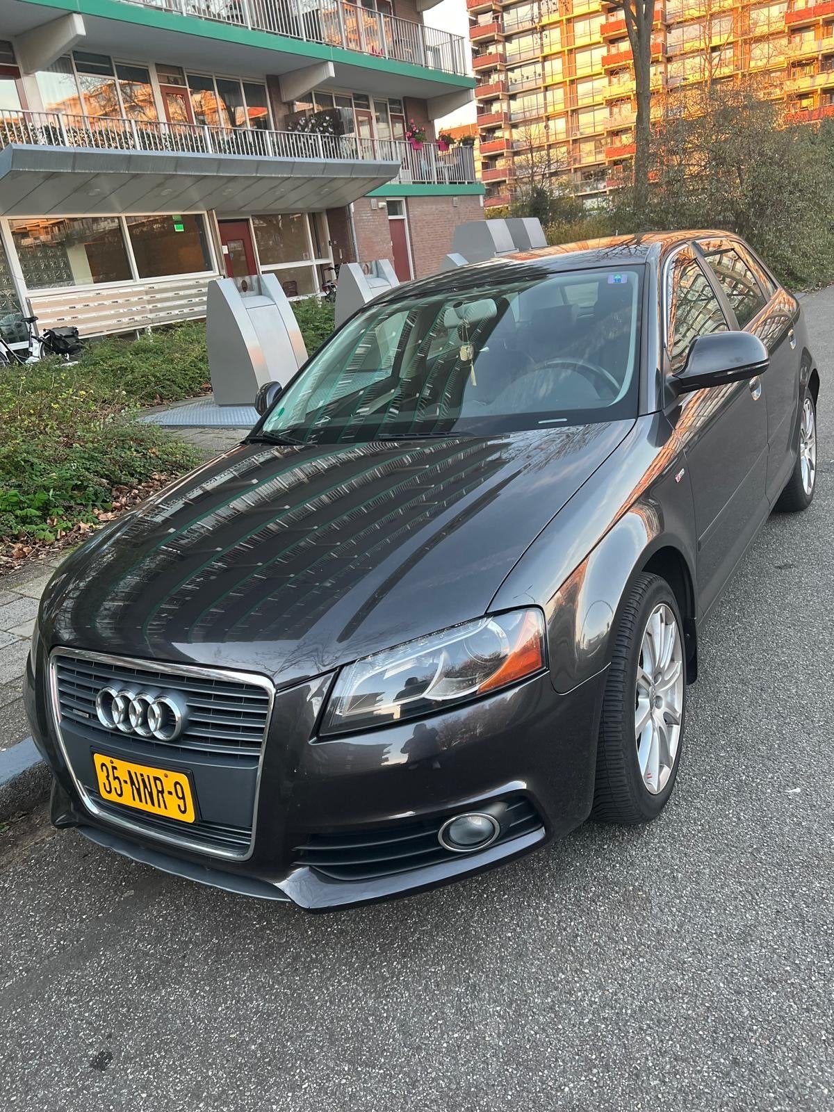 Audi A3 2010 Zwart, Auto's, Audi, Automaat, Euro 5, Zwart, 4 cilinders