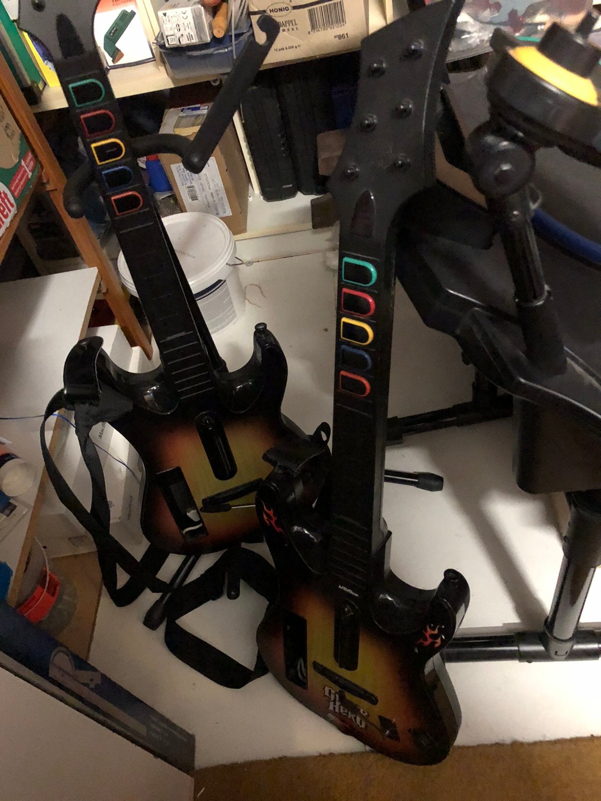 Guitar hero complete set instrumenten/World Tour/GH 5, Ophalen, Muziek, Gebruikt, 3 spelers of meer