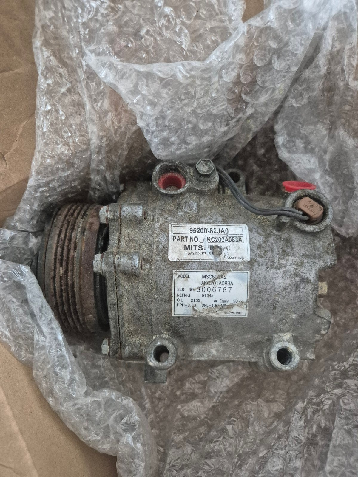 Airco pomp SUZUKI SWIFT II (MZ, EZ) 1.3 (RS413 ZC11S), Ophalen of Verzenden, Gebruikt, Suzuki