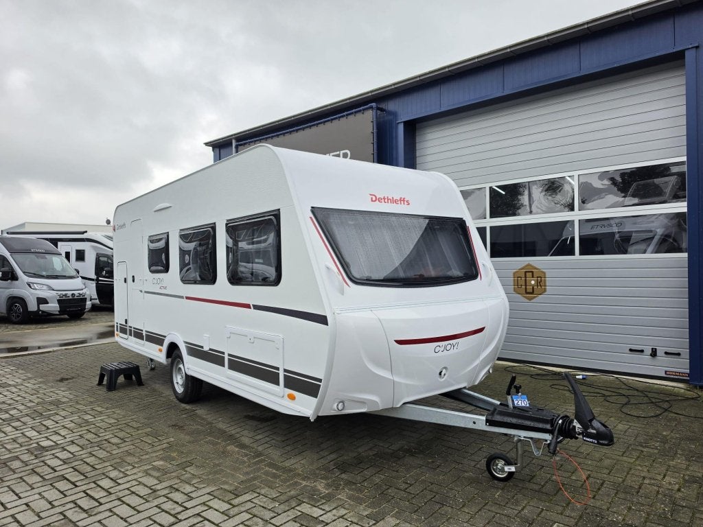 Dethleffs C'Joy Active 480 QLK Stapelbed, 6 persoons!, Ringverwarming, Bedrijf, Dwarsbed, Dethleffs