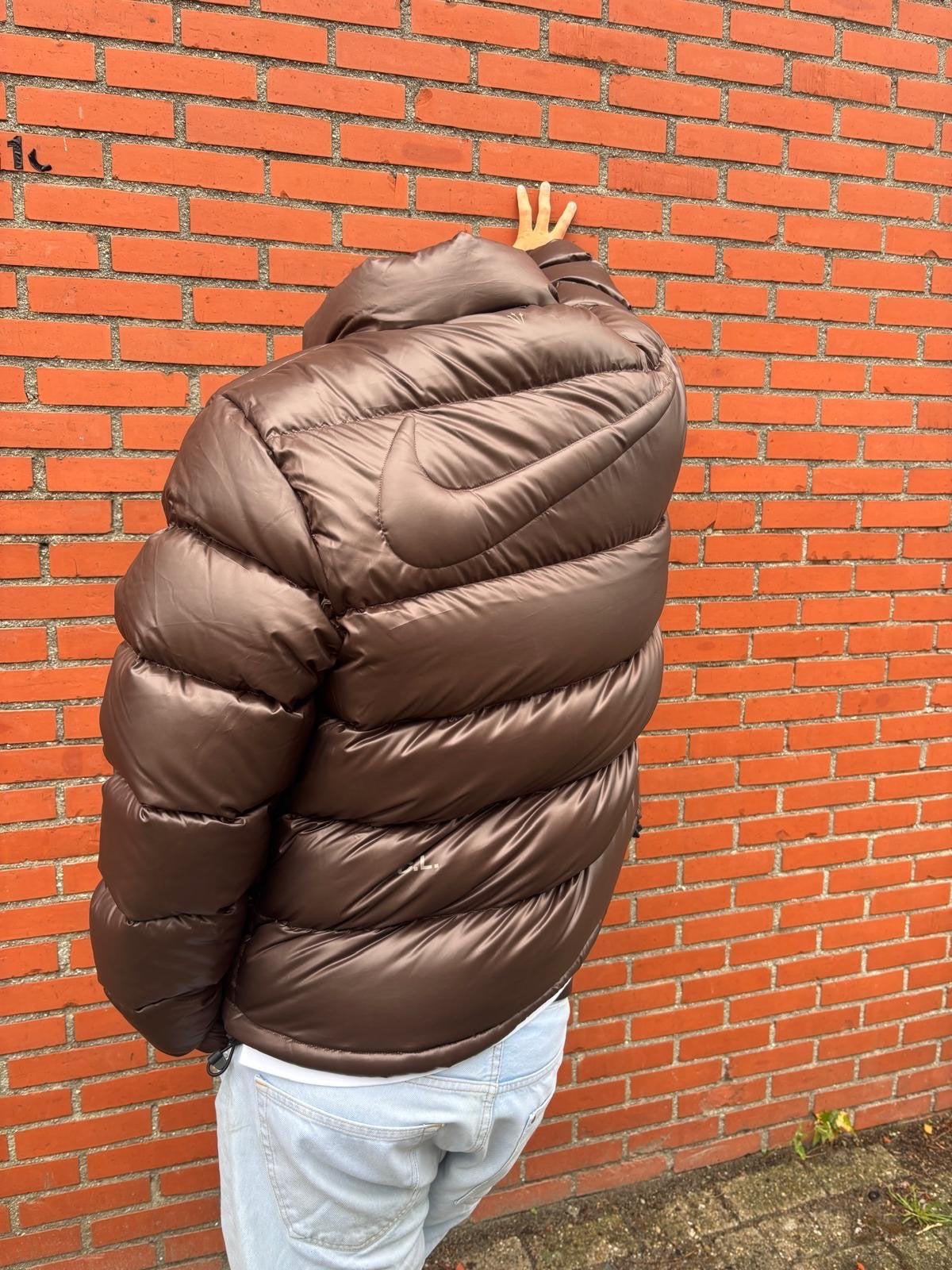 Nike NOCTA Puffer Jacket Boroque Brown Bruin - Maat XL, Kleding | Heren, -, Ophalen of Verzenden, Nike, -