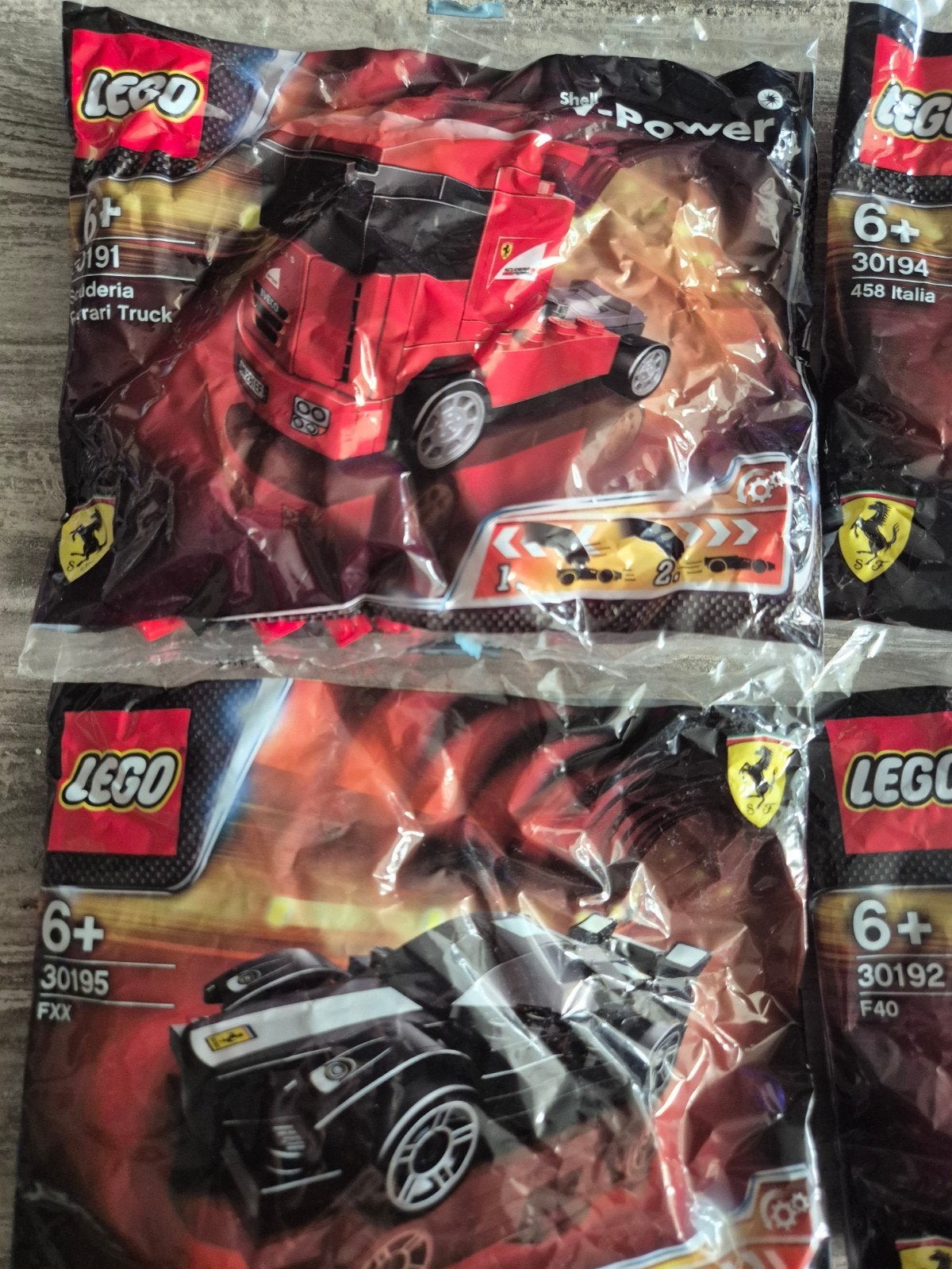 LEGO Shell V-Power Ferrari set - 6 stuks nieuw in verpakking, Ophalen of Verzenden