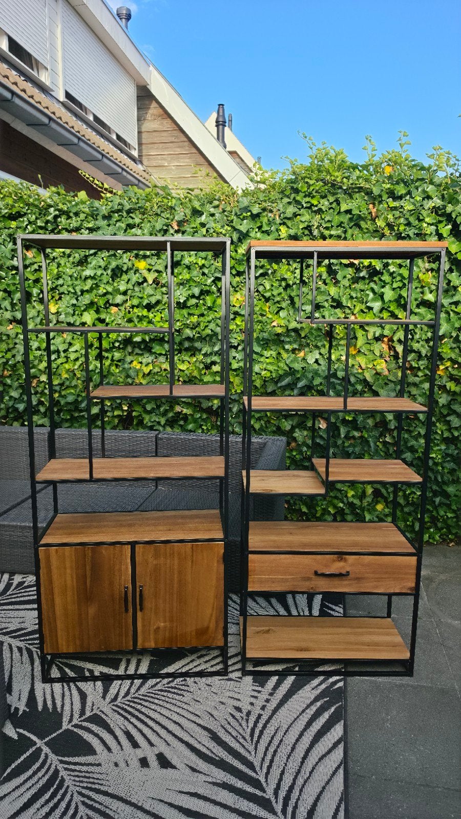 Vakkenkast Xenos Charlie - set, Gebruikt, Met deur(en), 50 tot 100 cm, 25 tot 50 cm