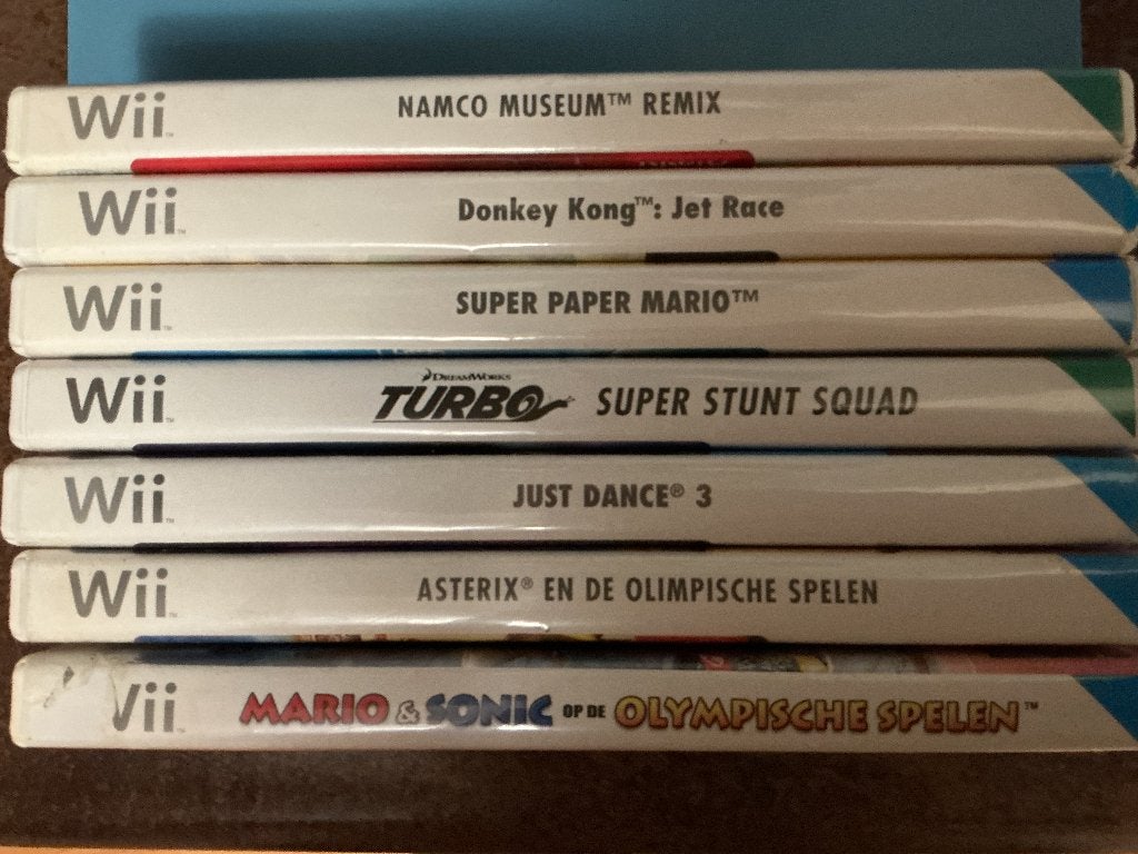 Nintendo Wii games, Spelcomputers en Games, Ophalen, Gebruikt, Overige genres, 3 spelers of meer