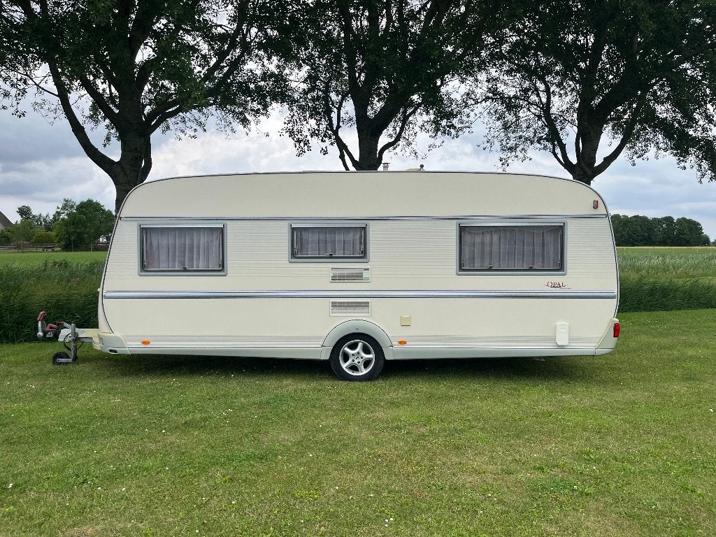 Tabbert Opal  2 x enkel bed, Caravans en Kamperen, Caravans, Rondzit, Tabbert, Bedrijf, Schokbreker